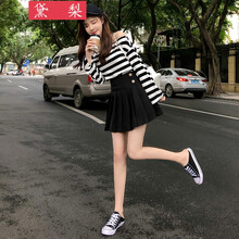 微胖妹子，收腰半身裙來助力