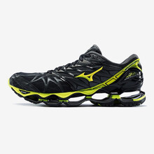 美津濃（MIZUNO）跑步鞋黑/檸檬綠/深灰 41