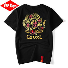 Lee Cooper 短袖 男士T恤 722黑色T恤 