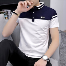 公子潮以（GONGZICHAOYI） 短袖 男士T恤 K906 白色 