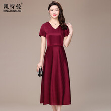 純色雪紡連衣裙，打造清爽小白范