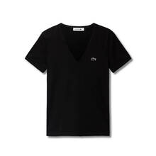 LACOSTE 印花 短袖 T恤 女 圓領(lǐng)
