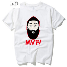 凌登（LingDeng） 短袖 男士T恤 哈登中國行mvp-白色 