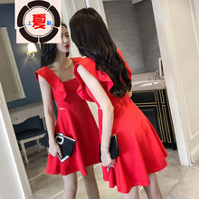 荷葉袖連衣裙，讓你告別平庸！