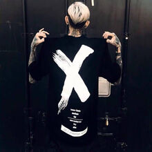 XBLGX 五分袖 男士T恤 大X【白色】 