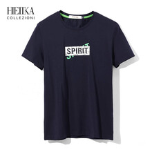 海一家（Hieiika） 短袖 男士T恤 藏青花紋55 