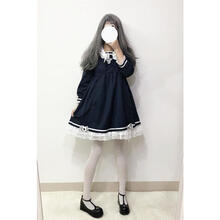 藏藍(lán)色水手服