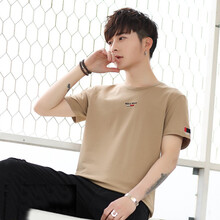 范加爾（FANJIAER） 短袖 男士T恤 854卡其 