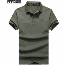 吉普（JEEP） 短袖 男士T恤 TS0033綠色 