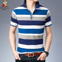 稻草人（mexican） 長(cháng)袖 男士T恤 DXYD1501藍色 