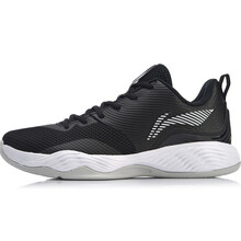 李寧（LI-NING）籃球鞋標準黑/標準白/微晶灰 