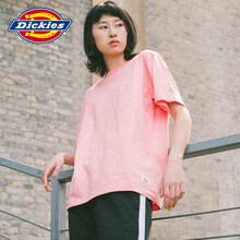 dickies 短袖 男士T恤 粉色 