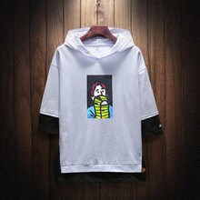 ibelee 七分袖 男士T恤 T18875白色 