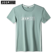 吉普（JEEP） 短袖 男士T恤 淺綠色 