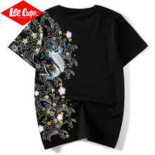 Lee Cooper 短袖 男士T恤 769黑色T恤 