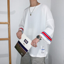 正貂（zhengdiao） 七分袖 男士T恤 白色 