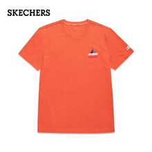 斯凱奇（Skechers） 短袖 男士T恤 橙紅色/3 