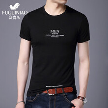 富貴鳥（FGN） 短袖 男士T恤 1838FG7103黑色 