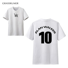 GRASSRUMER 短袖 男士T恤 艾倫沃克10號(hào) 白色 