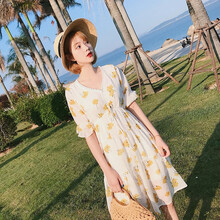 印花連衣裙，打造夏日浪漫小仙女