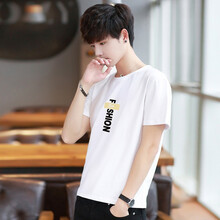 維杰斯（WINJEANS） 短袖 男士T恤 T20-6白色 