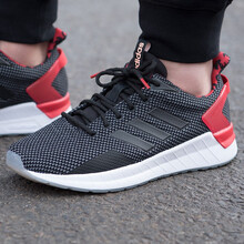阿迪達(dá)斯（Adidas）跑步鞋F(xiàn)37008黑灰休閑QUESTAR 39
