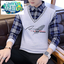 龍麥迪薩（LomaiDisai） 長(cháng)袖 男士T恤 TGJ-702-淺灰色 