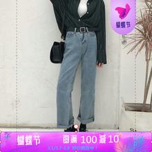 穿高腰牛仔褲，微胖妹子的福音！