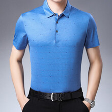 貴族海（guizuhai） 短袖 男士T恤 藍色68963 