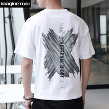 imagine man 短袖 男士T恤 T106白色 