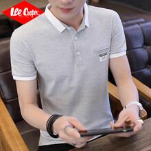 Lee Cooper 短袖 男士T恤 LG1718灰色 