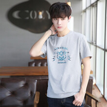 維杰斯（WINJEANS） 短袖 男士T恤 DT1838灰色 