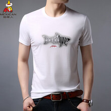 稻草人（mexican） 短袖 男士T恤 DHPN1027白色 