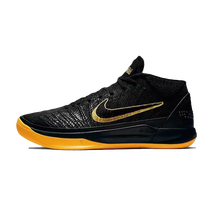 耐克（NIKE）籃球鞋AQ5164-001黑黃 43