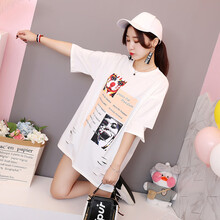 寬松短袖上衣，微胖妹子的福音！