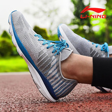 李寧（LI-NING）跑步鞋-6知性時尚白藍 39