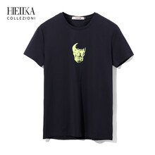 海一家（Hieiika） 短袖 男士T恤 藏青花紋L5 
