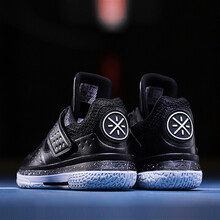 李寧（LI-NING）籃球鞋 ABAN059 標準黑/標準白 