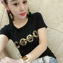 圓領(lǐng)條紋襯衫，打造清爽小仙女
