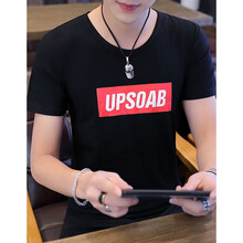 芊旻 短袖 男士T恤 TX-109黑色 