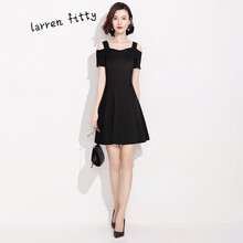 lareen fitty 純色 背帶 連衣裙