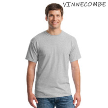 VINNECOMBE 短袖 男士T恤 淺灰色 