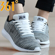 361度跑步鞋2264白/烏黑色  35，36，37，38，39，40