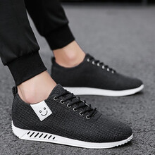 蘭普多（LANPUDO）男士9139黑色(亞麻款) 40