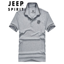Jeep 短袖 男士T恤 1085短袖灰色 
