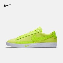耐克（NIKE）板鞋AT6163-700熒光黃/白 