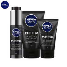 妮維雅（NIVEA）套裝/禮盒控油平衡，細(xì)致毛孔，舒緩鎮(zhèn)靜，抗皺，提拉緊致，保濕，深層清潔，補(bǔ)水