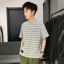 太子龍（TEDELON） 短袖 男士T恤 淺灰 