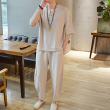 尊首（ZUNSHOU） 短袖 男士T恤 純卡其色 