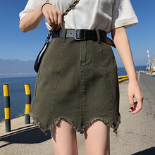 高腰半身短裙，打造性感小仙女